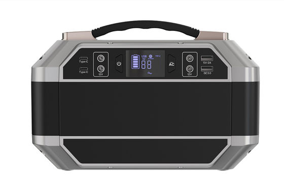 अपार्टमेंट के लिए 350W 500Wh लिथियम आयन सौर जनरेटर 9V-12.6V