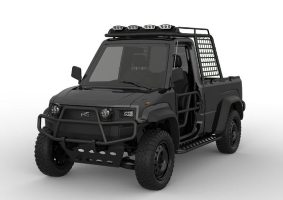 ऑफरोड ऑल इलेक्ट्रिक पिकअप छोटे 4WD ट्रक 76.8V 10.5KW लाइट ड्यूटी