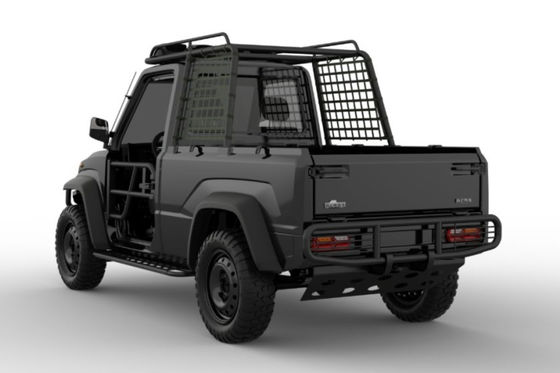 ऑफरोड ऑल इलेक्ट्रिक पिकअप छोटे 4WD ट्रक 76.8V 10.5KW लाइट ड्यूटी
