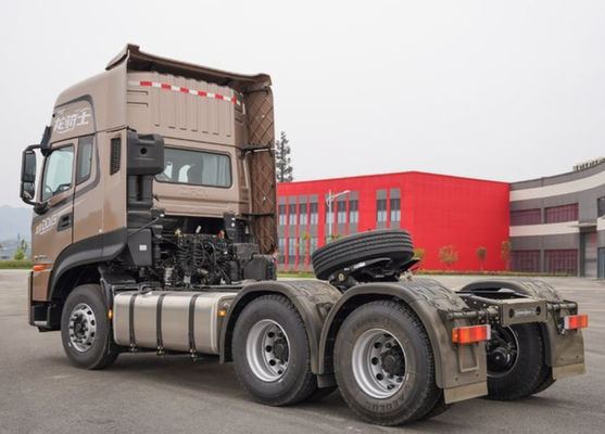 6x4 सीएनजी सेमी ट्रक 470एचपी यूरो 5 उत्सर्जन स्तर 90 किमी/घंटा