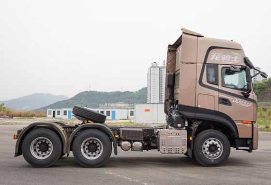 6x4 सीएनजी सेमी ट्रक 470एचपी यूरो 5 उत्सर्जन स्तर 90 किमी/घंटा