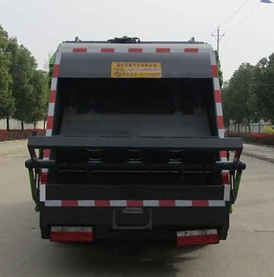 4x2 129hp कचरा कम्पैक्टर ट्रक कचरा डंप ट्रक 7360kg