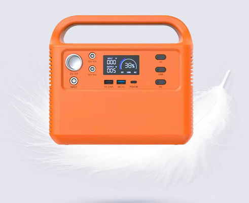 उच्च शक्ति लिथियम आयन बैटरी जनरेटर पोर्टेबल पावर स्टेशन 300W 500W