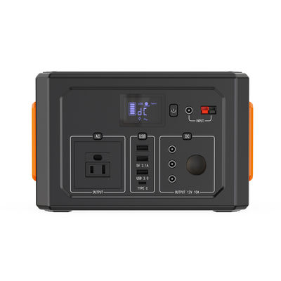 आउटडोर लिथियम एलएफपी सौर जनरेटर 404Wh 400W आउटपुट पावर स्टोरेज